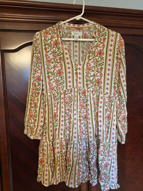 Japna Floral Boho Dress (S)